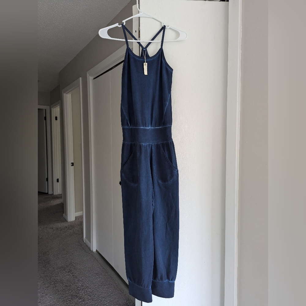 Ripple Blue Jumpsuit S
